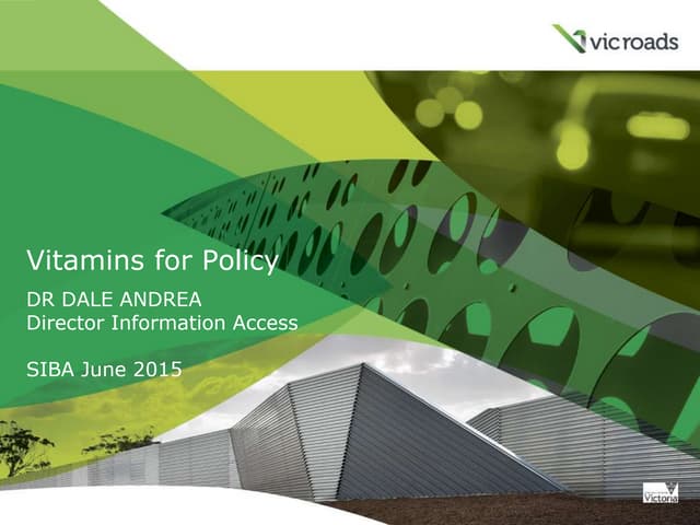 Vicroads Presentation