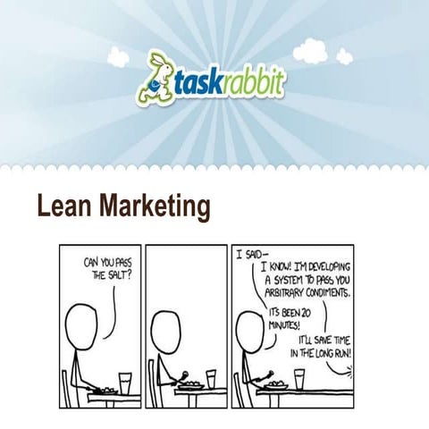 Victor Echevarria, TaskRabbit presentation at Lean Startup SXSW