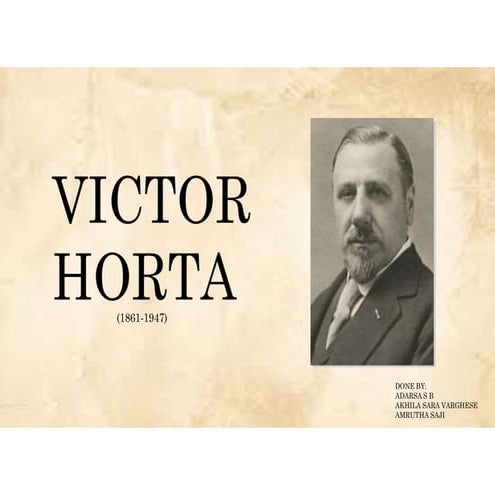 victor horta
