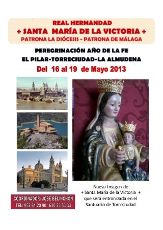 Peregrinacion del Año de la Fe de la Victoria de Malaga