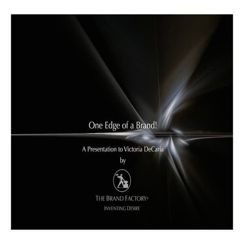 Victoria de caria branding