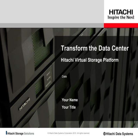 Hitachi Virtual Storage Platform