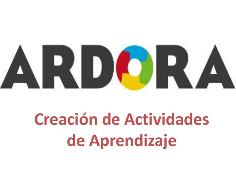 Creación de actividades educativas con Ardora
