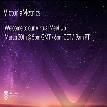 VictoriaMetrics: Welcome to the Virtual Meet Up March 2023