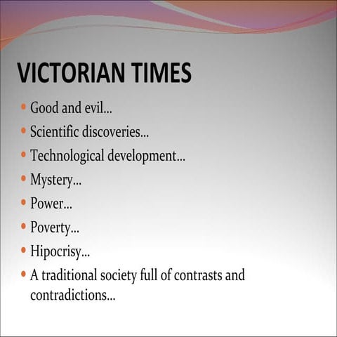 Victorian times