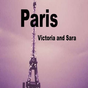 París según Victoria y Sara