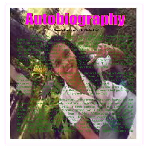 Victorino Authobiography