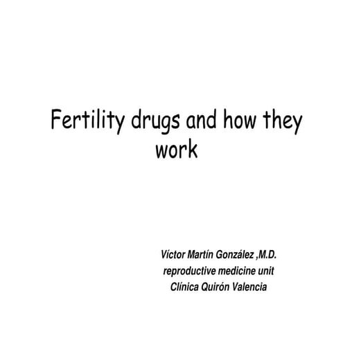 Comprehensive Overview of Fertility Drugs and Their Mechanisms in ...