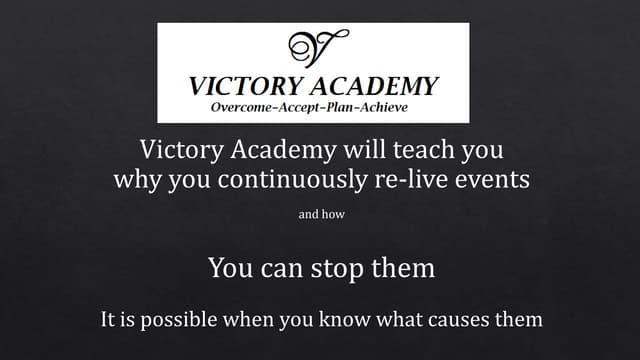 Victory academy intro presentation