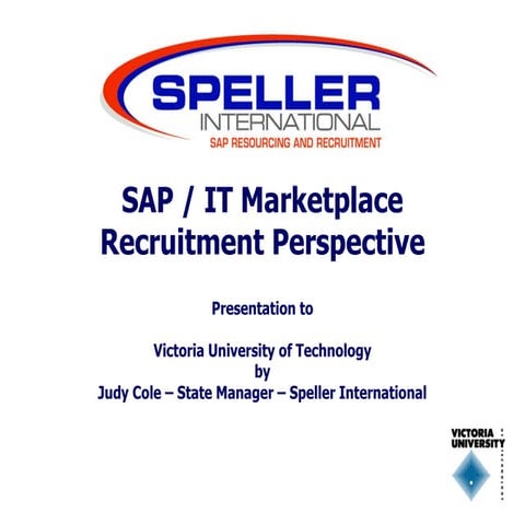 Speller BCO6181 presentation 2012