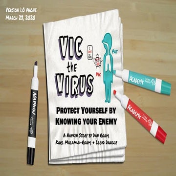 VIC THE VIRUS; Protect Yourself by Knowing Your Enemy. [Phone optimized!]
