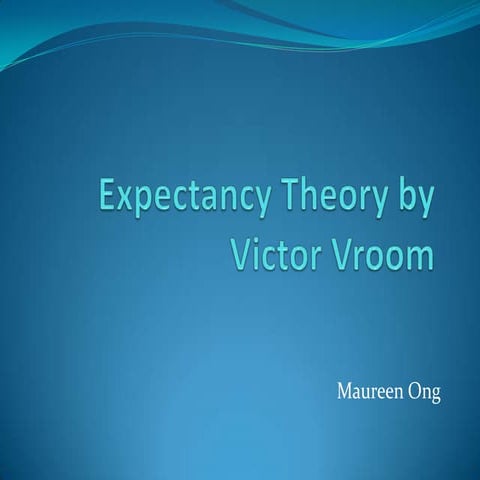 expectancy theory