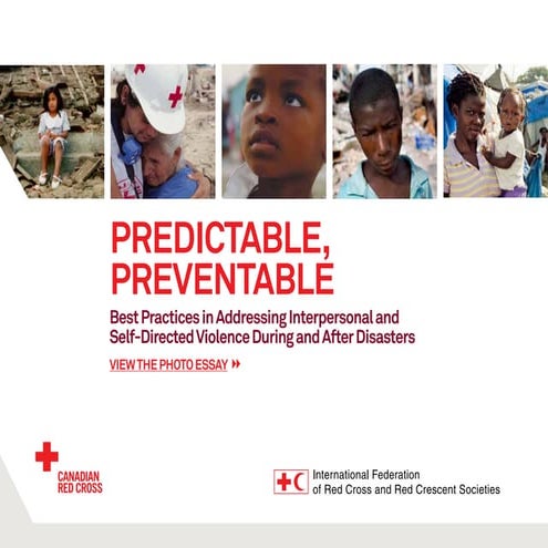 Violence in Disasters photo essay english