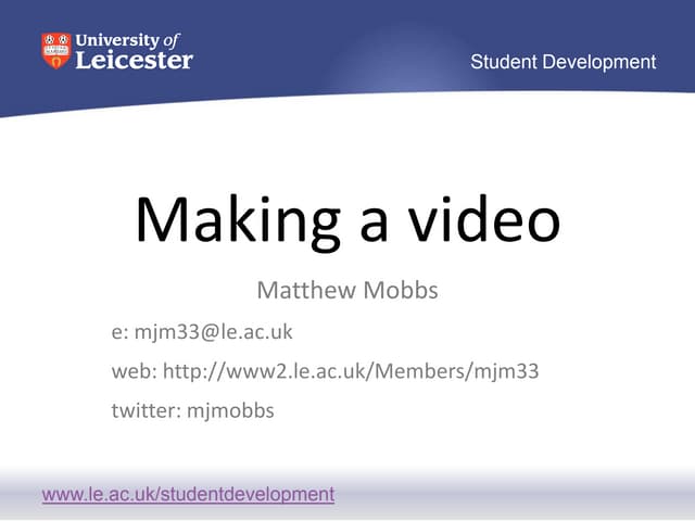 Video Production