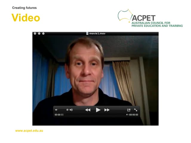 Video - ACPET e Mentor Programme