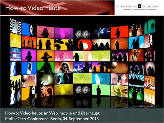 How-to Video heute: im Web, mobile ...