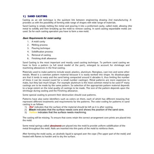 Redesign for casting Design for manufacturing and assembly | PPTX