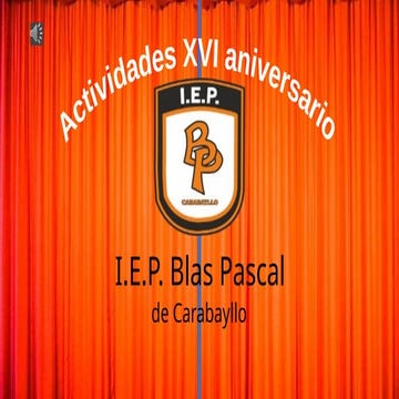 VIDEO ANIVERSARIO DE COLEGIO PARA EDITAR