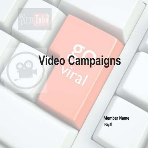 Video campaign