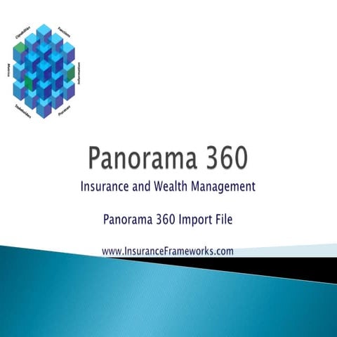 Panorama 360 import file