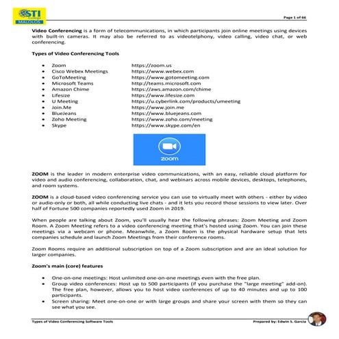 Video Conferencing Software Tools 2020