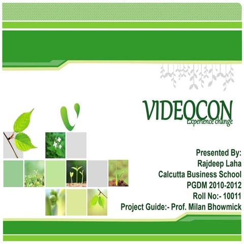 Videocon sip ppt