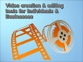 Video creation & editing tools for individuals & businesses