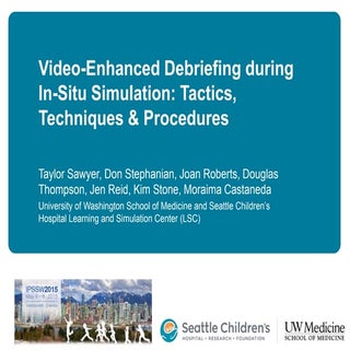 Video-enhanced debriefing during in...