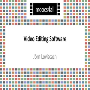 Video editing software