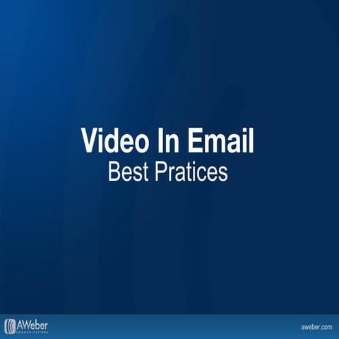 Video In Email