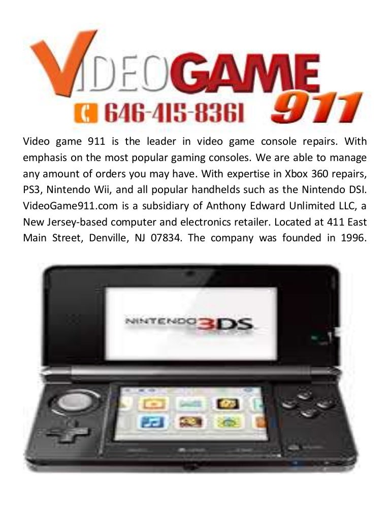 nintendo 3ds repair shop