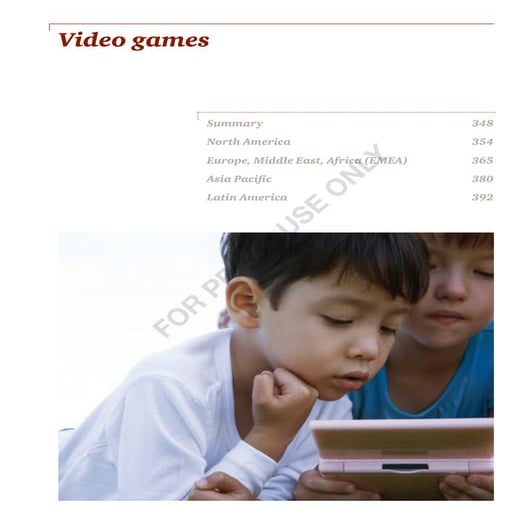 Global game industry outlook 2012-2016