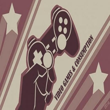 Video games and consumption