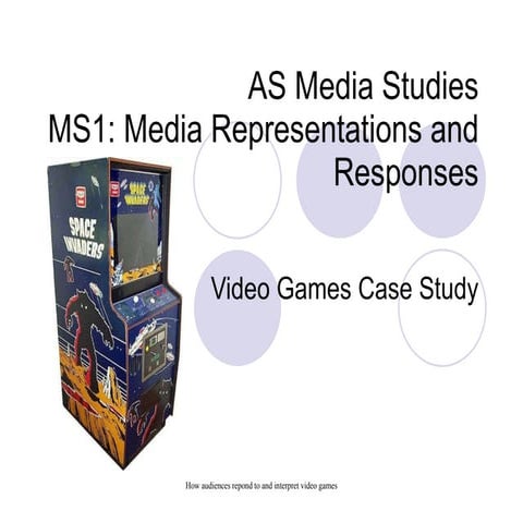 Video games case study | PDF
