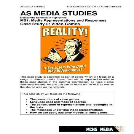 Video games case study | PDF