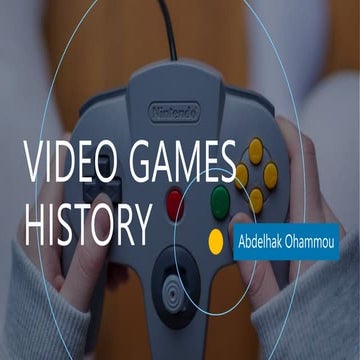 Video games history 