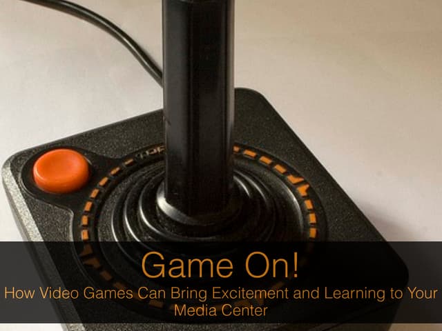 Video Games in the Library