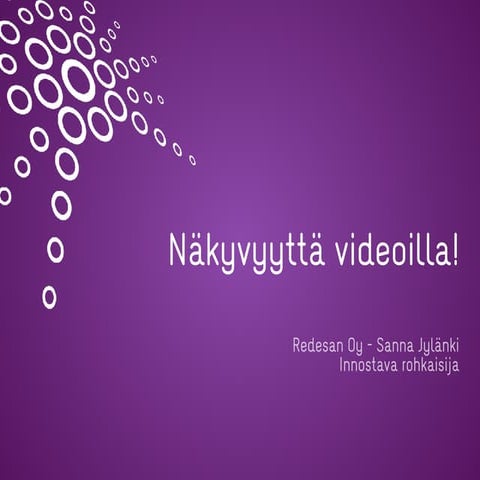 Videokoulutus Järvipohjanmaa 
