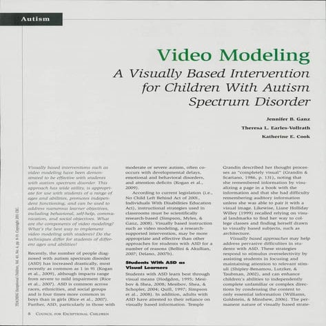Video modeling | PDF
