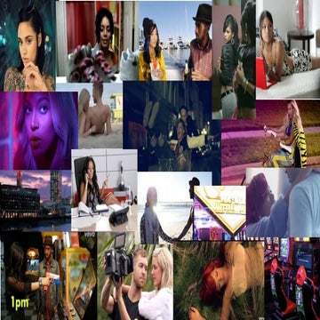 Music Video Mood Board