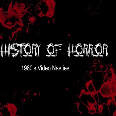 History of the Video Nastie