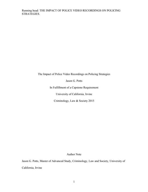 Jason Potts Vallejo Police Department