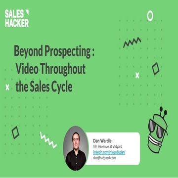 Video sales cyle prospecting
