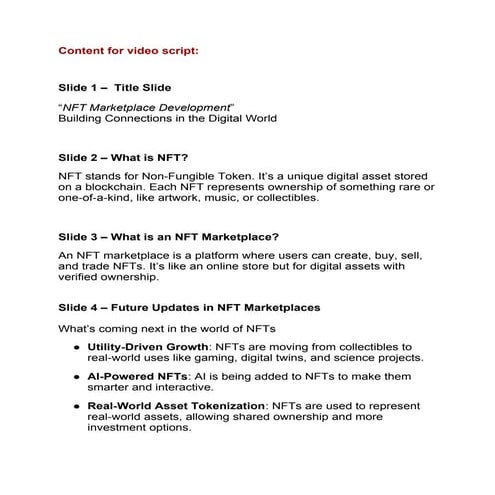 Video Script Content NFT Marketplace.docx