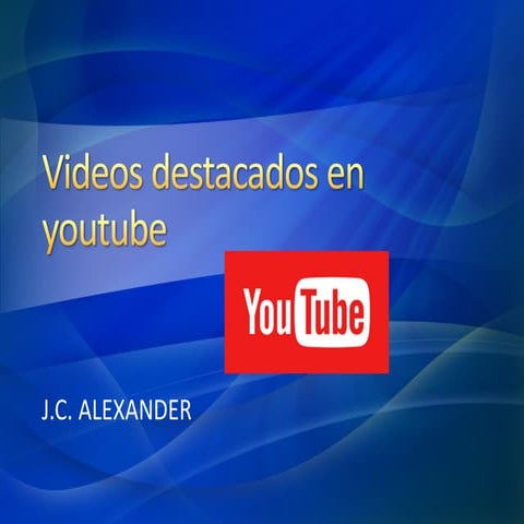 Videos destacados JAIRO CESAR ALEXANDER