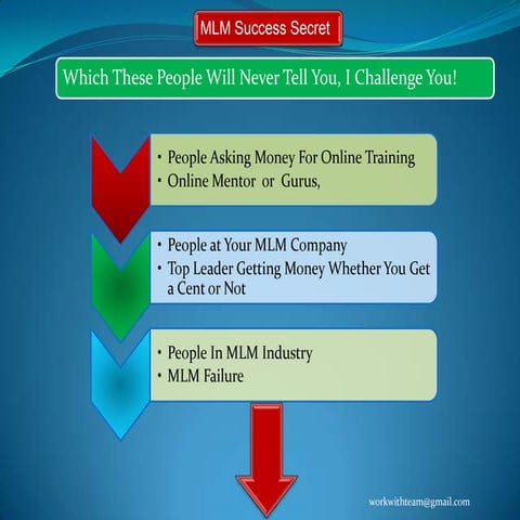 Success Secret for MLM Business