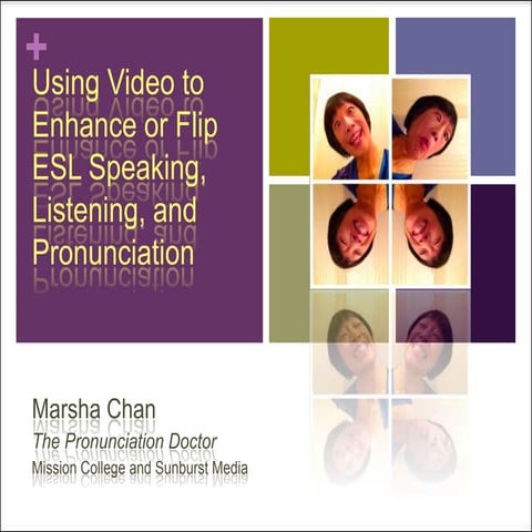 Using Video to Flip ESL Speaking, Listening, and Pronunciation 
