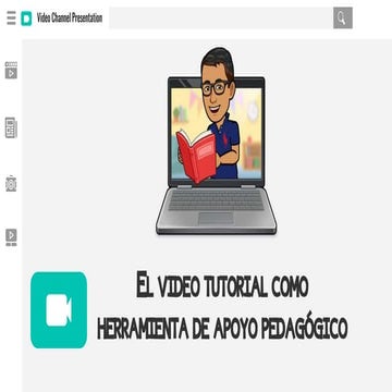 Presentación sobre VIDEO TUTORIAL y sus funcionesES | PPTX