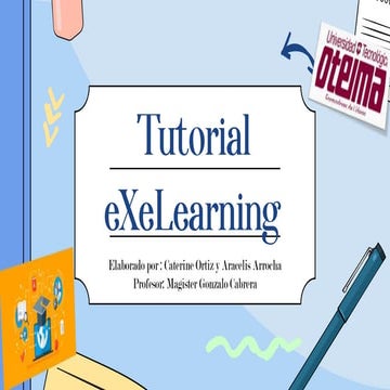 Tutorial eXeLearning | PPTX