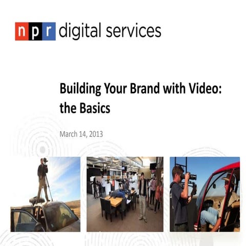 Video webinar final (march 14 2013)